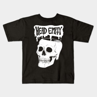 Head Empty Skull Kids T-Shirt